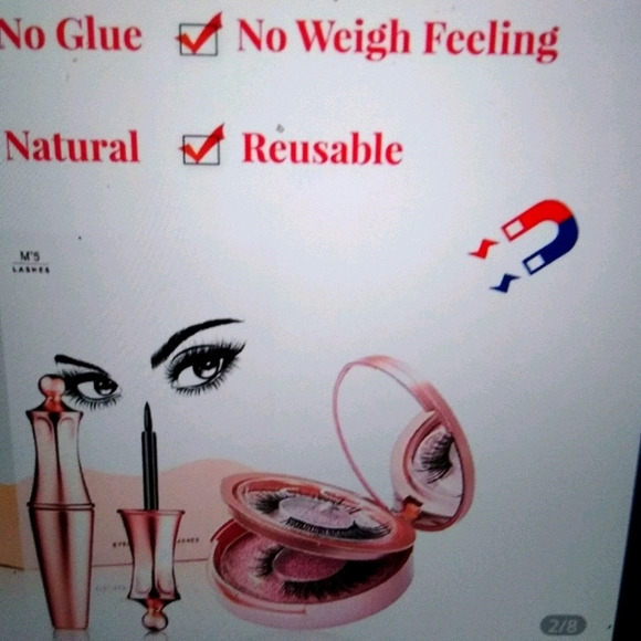 Magnetic Eyelashes, No Glue Needed